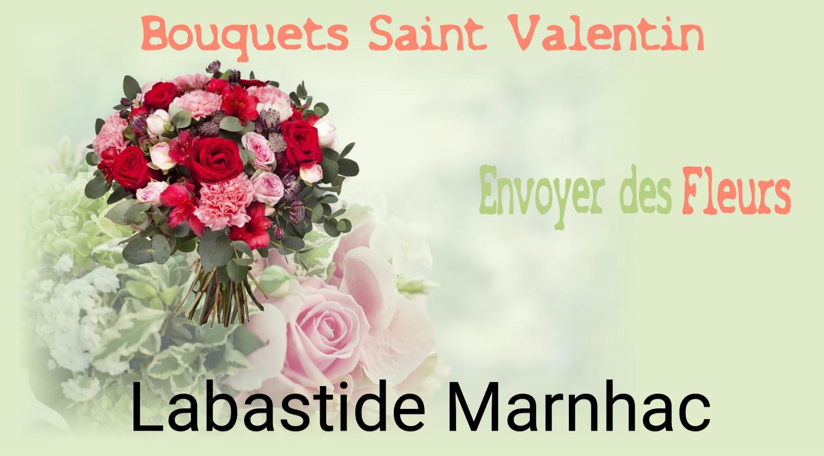 Roses de Saint-Valentin livrées à Labastide-Marnhac